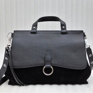 Rebecca Minkoff Charcoal and Black Satchel